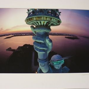 Signed Peter B. Kaplan “Liberté Mon Amour” poster